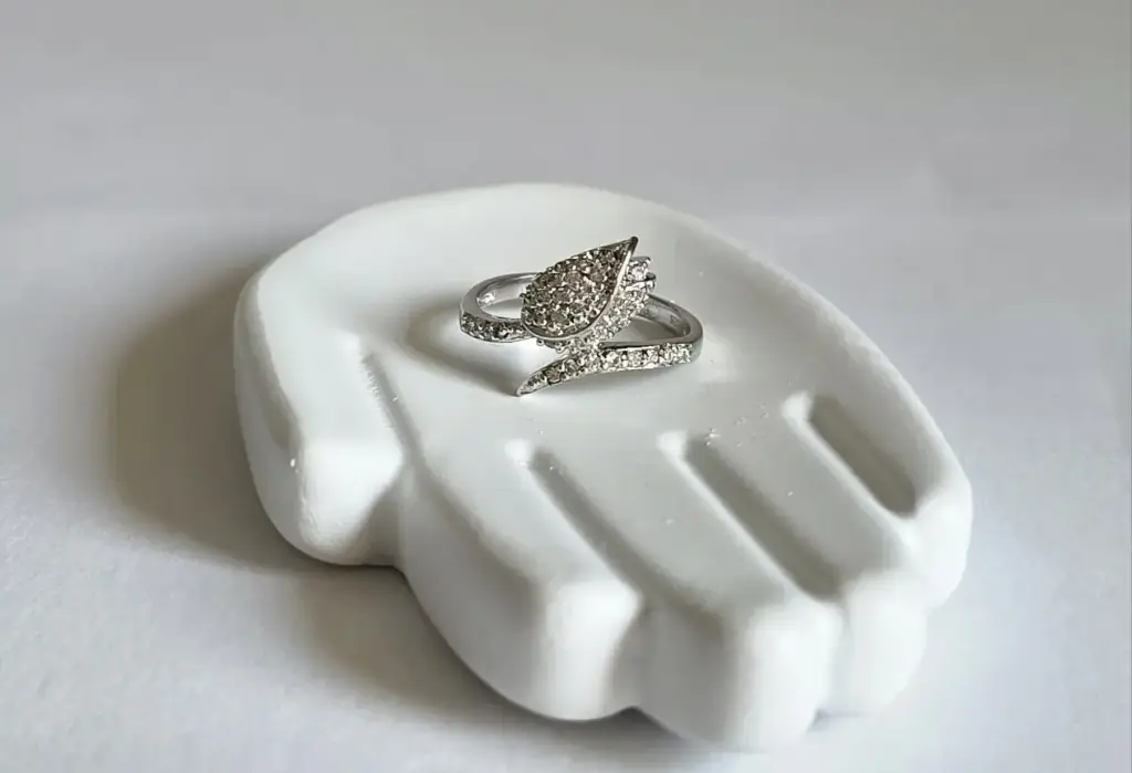 deep love ring (7US, فضي)